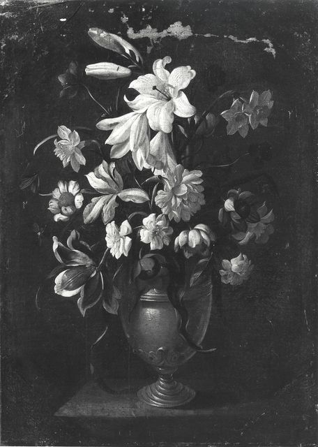 Sotheby's — Autore non indicato - sec. XVII - Natura morta con vaso di fiori — insieme